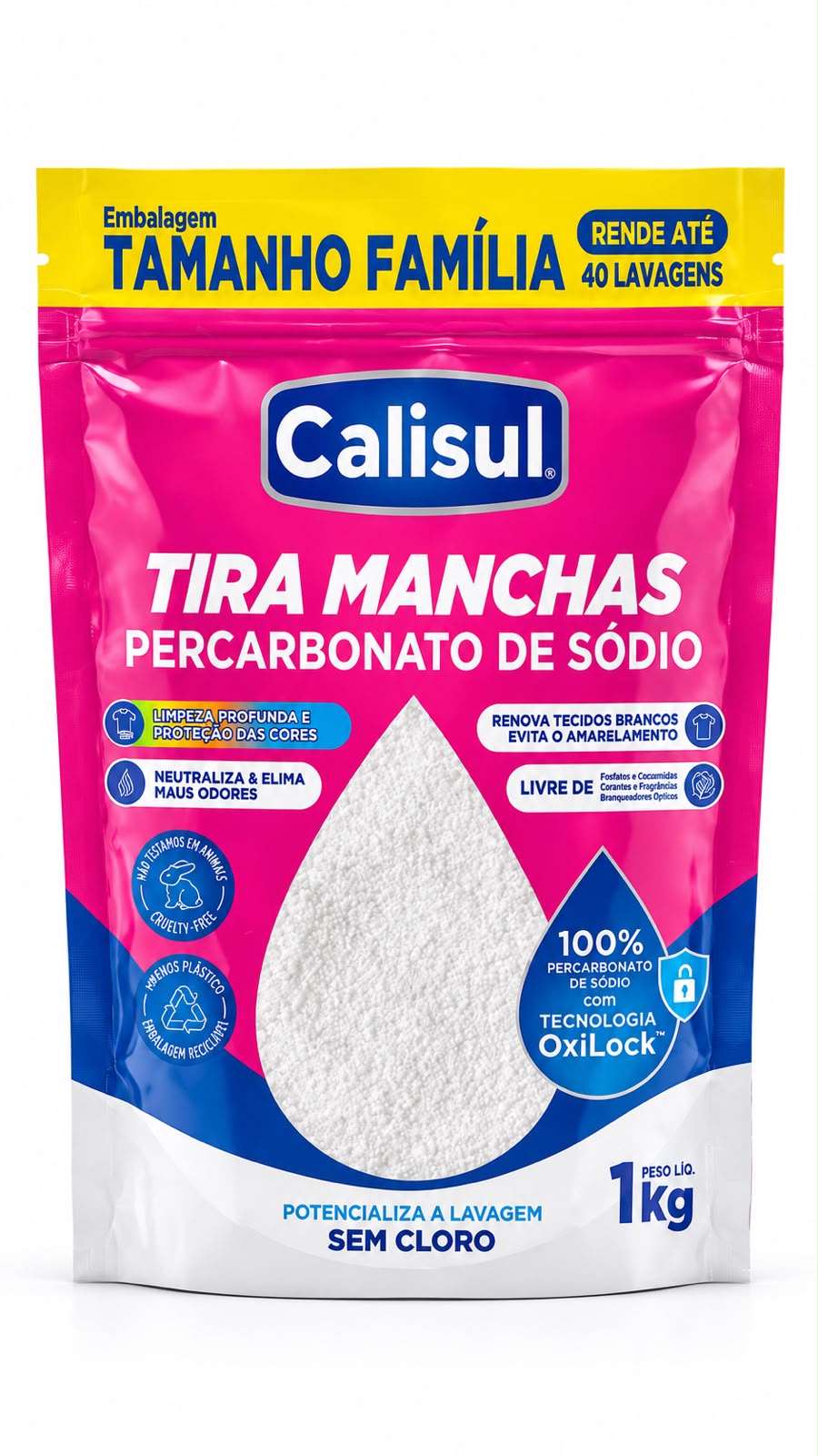 Pecarbonato de Sodio Calisul 1 Kg