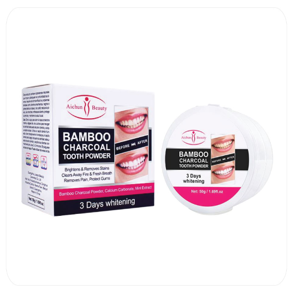 BLANQUEADOR DENTAL CARBON DE BAMBU
