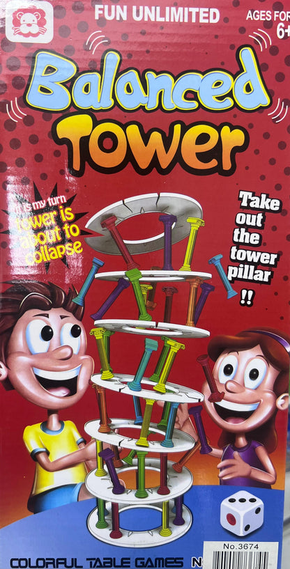 JUEGO DE TORRES DE EQUILIBRIO - BALANCED TOWER