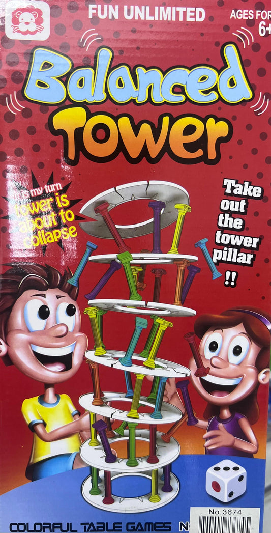 JUEGO DE TORRES DE EQUILIBRIO - BALANCED TOWER