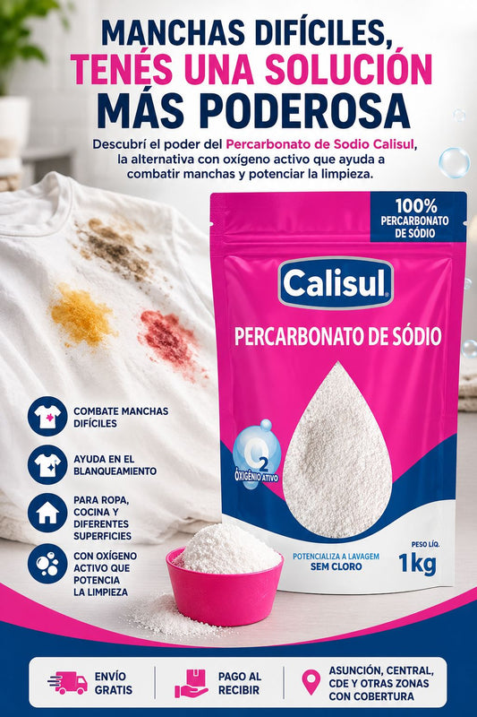 Pecarbonato de Sodio Calisul 1 Kg